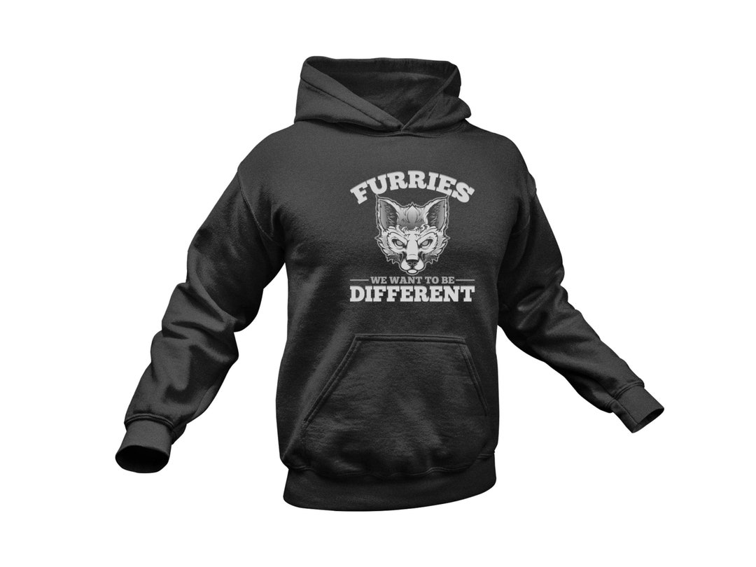 Furry College Sweat - Black