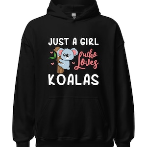 Cute Koala Hoodie / Koala Lover Sweatshirt / Koala Bear Christmas Gift / Animal Lover Holiday Apparel / Cozy Koala Jumper / Koala Sweater