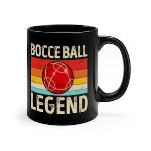 Funny Bocce Ball Legend Coffee Mug - Bocce Player Gift