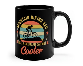 Mountain Bike Dad Mug, Funny Father's Day Gift