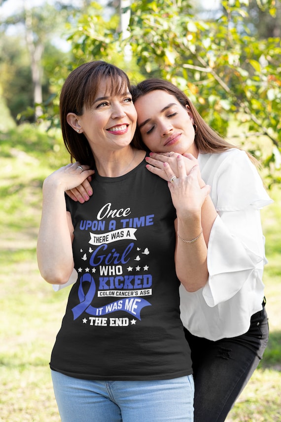 Colon Cancer T-Shirt I Will Finish The Fight|Empathy Gift Colon Cancer T-Shirt I Will Finish The Fight|Empathy Gift