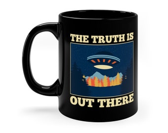 UFO Coffee Mug: Funny Alien Spaceship Gift