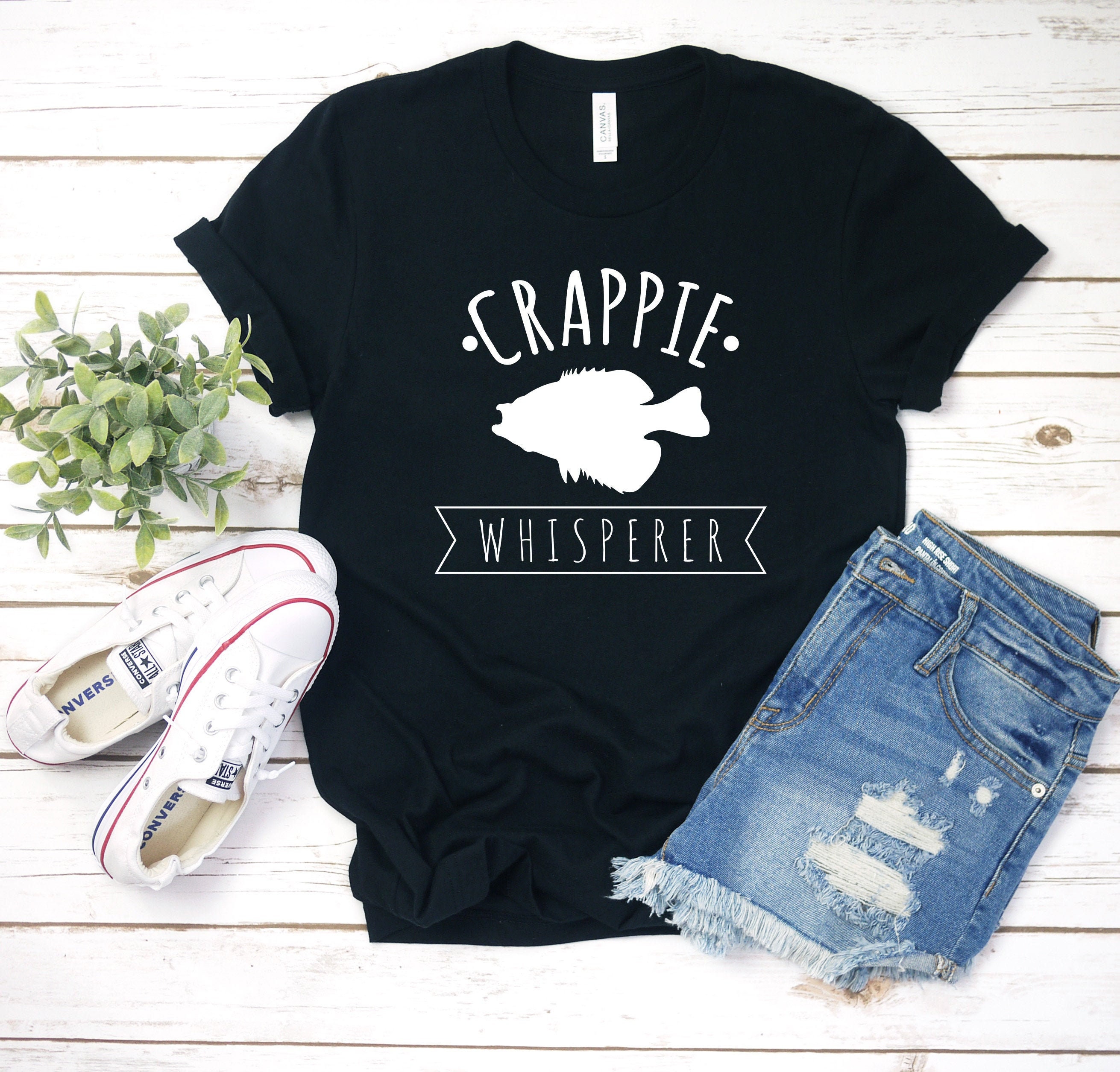 Crappie Whisperer Shirt / Hoodie / Sweatshirt / Tank Top / - Etsy