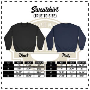 a sweatshirt with measurements for the size of it