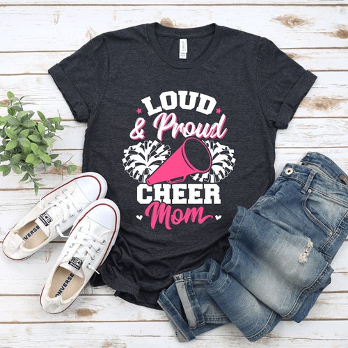 Loud Cheer Mom SVG / Cheer Mama PNG / Vector / Cheerleading Etsy