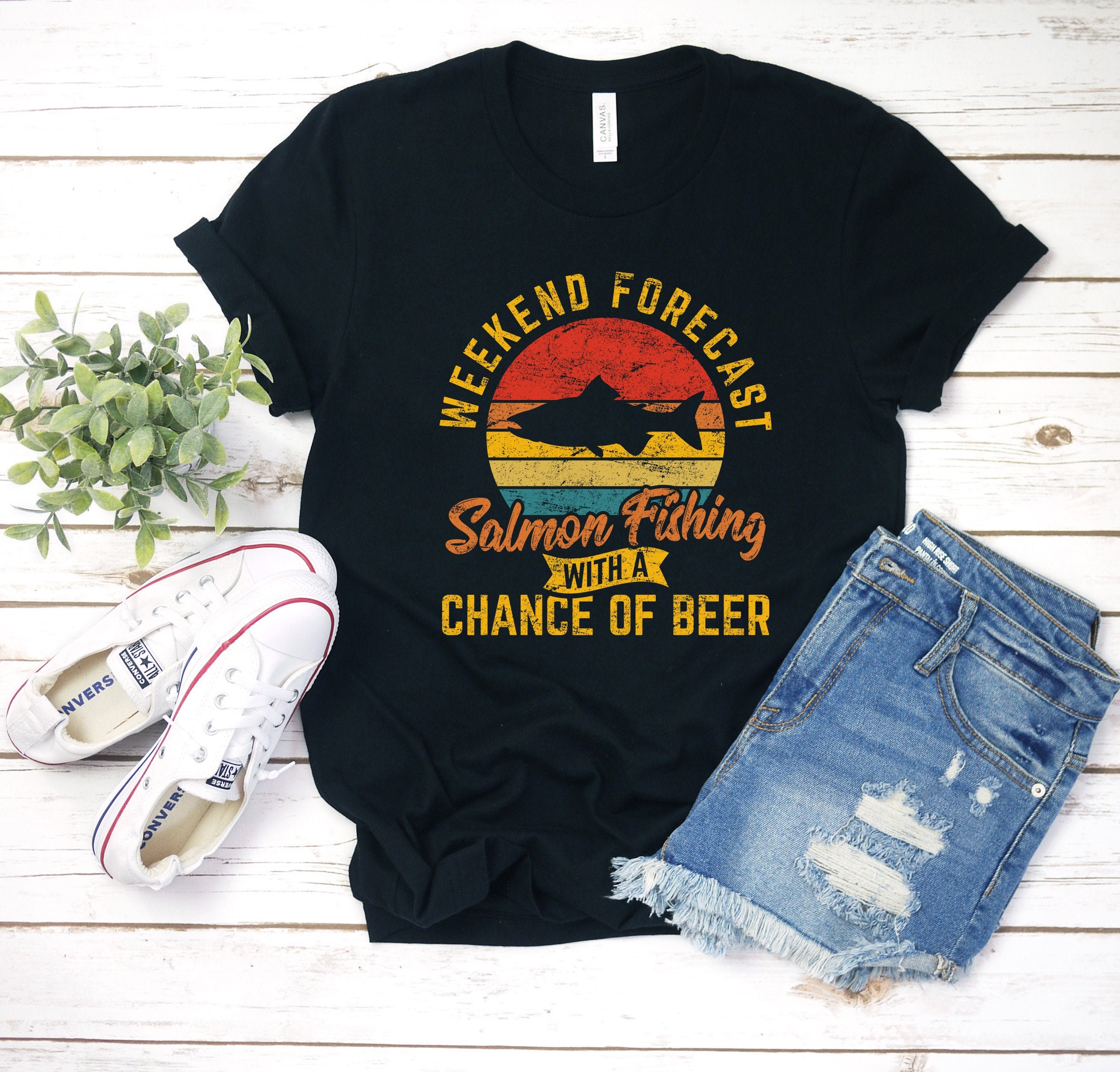 Salmon Fishing Shirt / Hoodie 