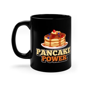 Pancake Lover Mug / Funny Pancake Gift For Him & Her / Pancakes Coffee Cup / Pancake Party Present / Breakfast Gifts / Brunch Coffee Mugs