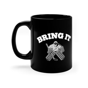Hockey Goalie Coffee Mug: Funny Ice Hockey Gift
