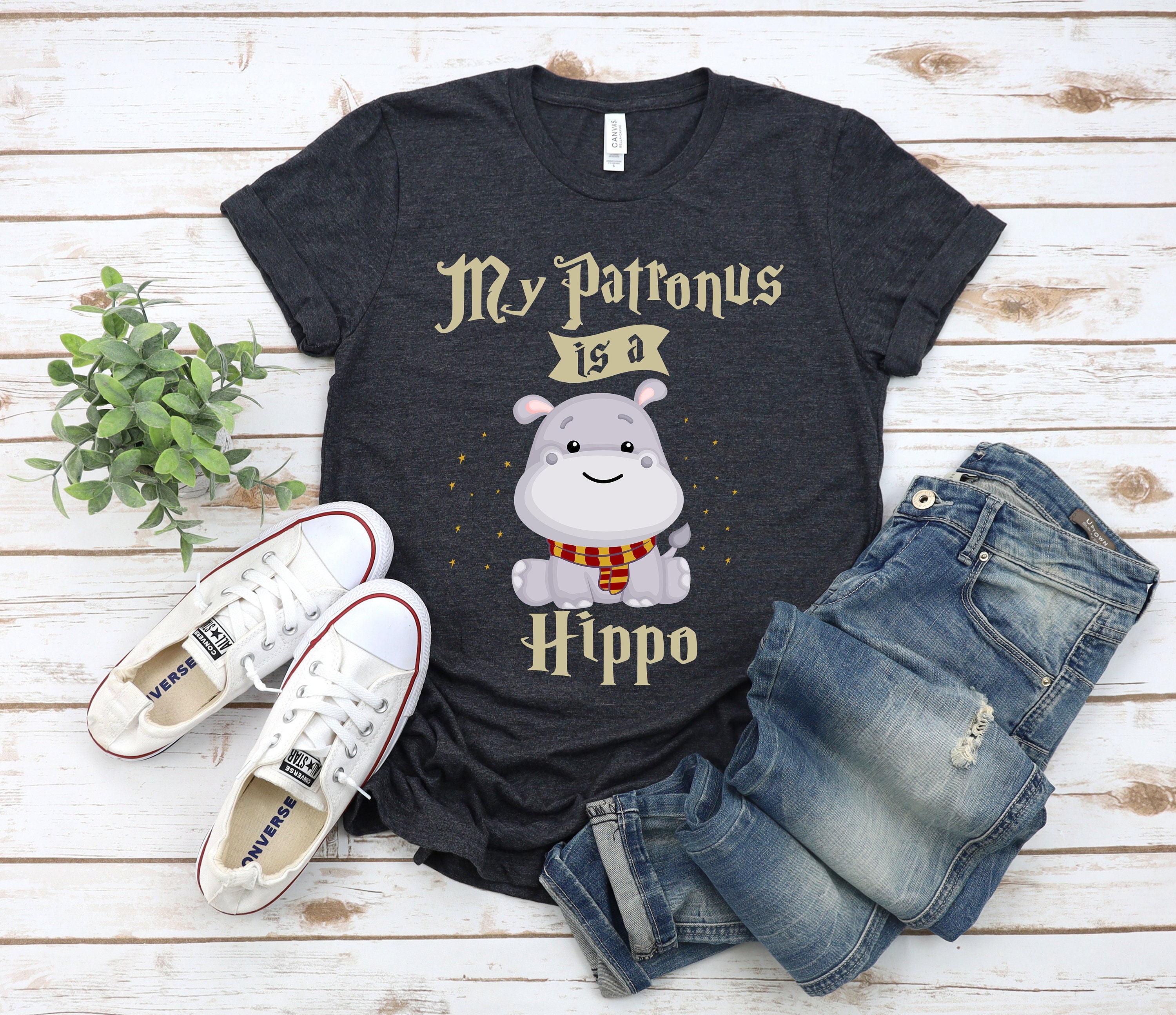 My Patronus Is A Hippo Shirt For Hippopotamus Lovers My Patronus Is A Hippo Shirt For Hippopotamus Lovers