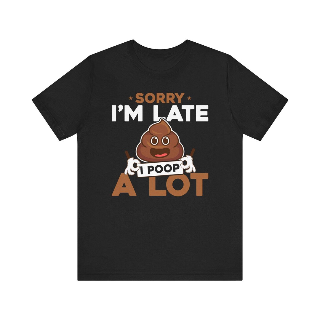 Cute Funny Emoji Red Bow Boy Poo T-Shirt Mr. Poop main image 1