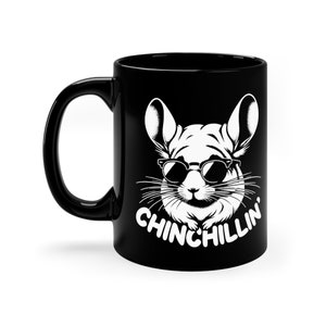 Cute Chinchilla Mug / Funny Chinchilla Owner Gift For Him & Her / Chinchilla Lover Mugs / Chinchilla Mom Coffee Cup / Chinchilla Pet Gifts