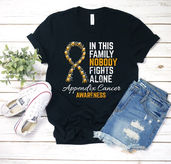 Appendix Cancer Awareness T-Shirt Unbeakable Warrior Shirt Appendix Cancer Awareness T-Shirt Unbeakable Warrior Shirt