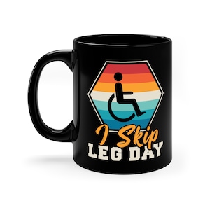Funny Leg Injury Mug / Leg Surgery Gift For Him & Her / Leg Fracture Surgery Coffee Cup / Broken Leg Get Well Soon Gifts / Leg Recovery Mugs