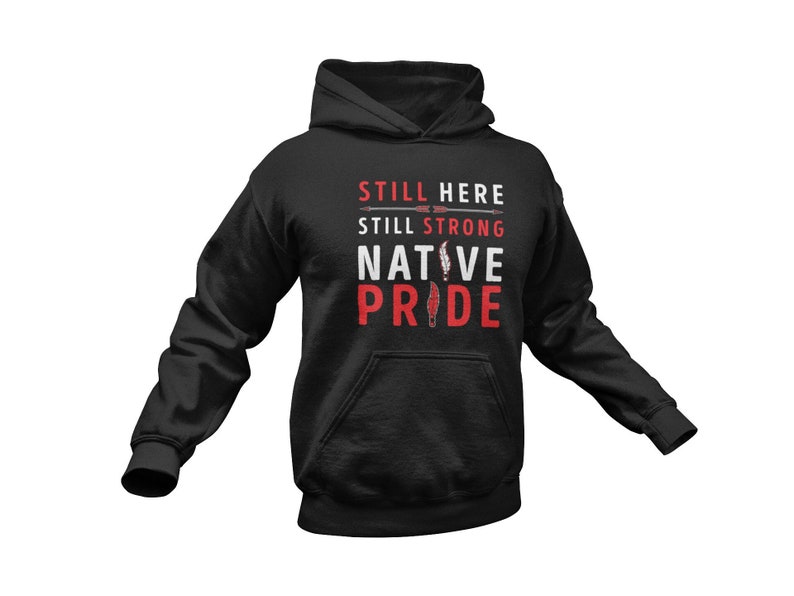Native Pride Hoodie: Unisex Tribal Pullover image 1
