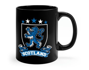Koffiemok met Schotse vlag: geschenk Schotse leeuw
