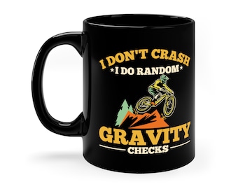 Mountain Biker Mug: Funny Cycling Gift
