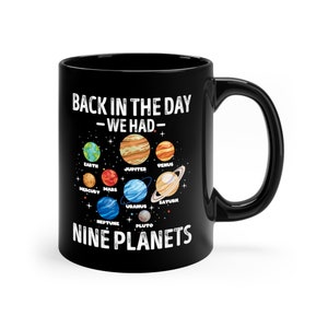 Kubek astronomiczny / Zabawny kubek astronomiczny / Prezenty kosmiczne dla niego i dla niej / Urocze kubki dla miłośników wszechświata / Kubek z układem słonecznym / Prezent z galaktyką