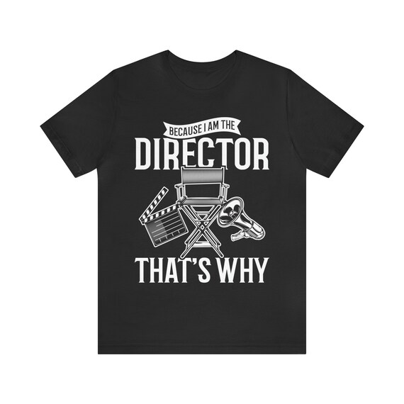 Movie Director T-Shirt, Filmmaker Director Chair Tee Movie Director T-Shirt, Filmmaker Director Chair Tee