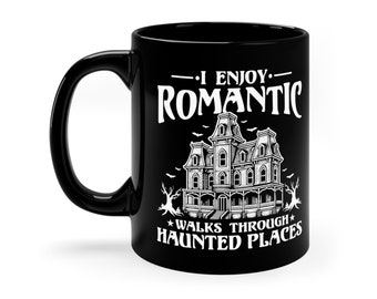 Tazza divertente paranormale: regalo per cacciatori di fantasmi, tazza da caffè per fan dell'horror