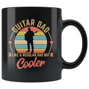 Gitarren Papa Kaffeetasse / Gitarren Papa Geschenk / Gitarren Papa Tasse / Gitarren Papa Geschenk / Vatertagsgeschenk für Gitarristen Papa / Gitarren Papa Tasse