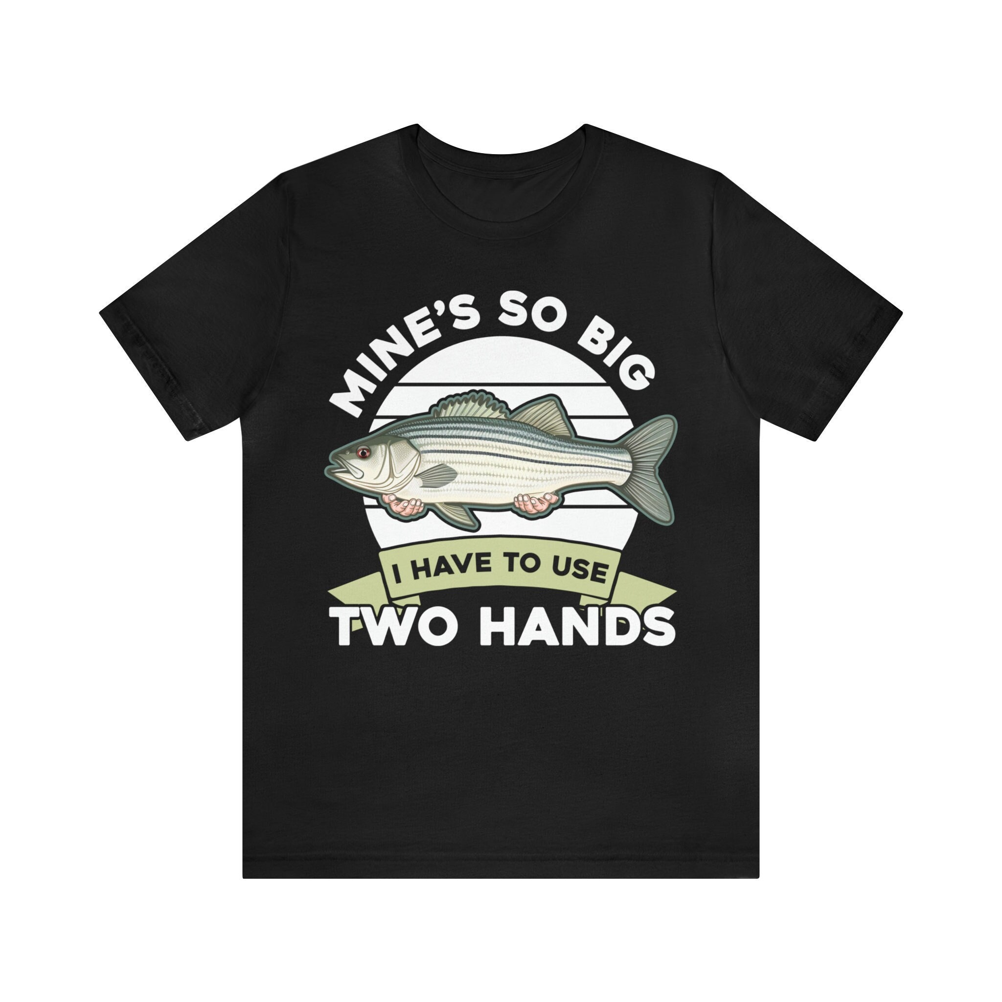 Striped Bass Shirt / Funny Striper Bass Fishing Fathers Day Gift / Bass Fish  Dad Tshirt / Bass Fisherman T-shirt / Bass Fish Gifts for Him 