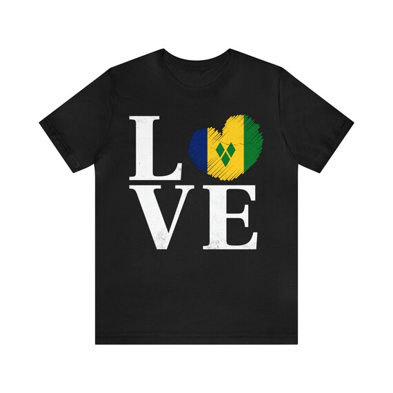 St Vincent Flag Vincentian T-Shirt St Vincent Flag Vincentian T-Shirt
