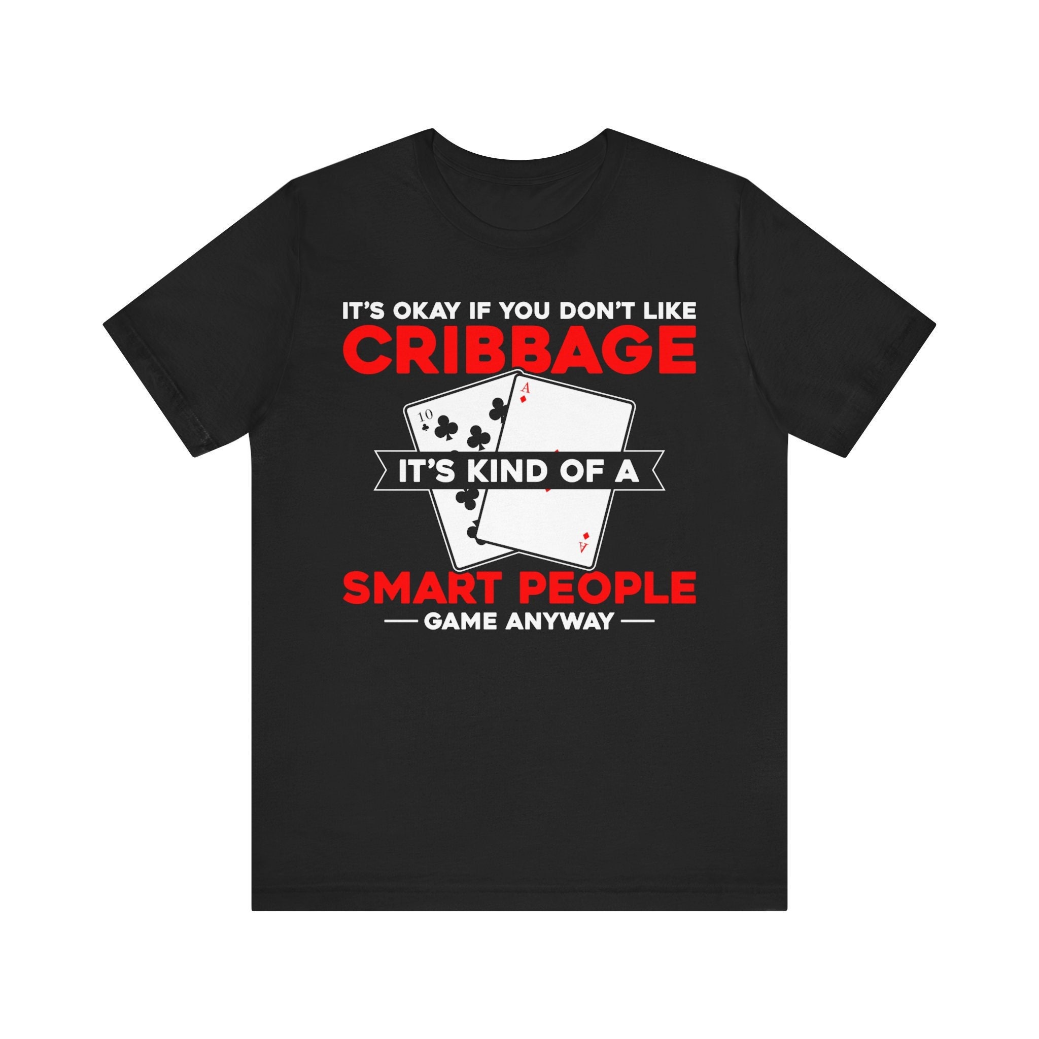 Cribbage T-Shirt - Funny Cribbage Smart People Cribbage T-Shirt - Funny Cribbage Smart People