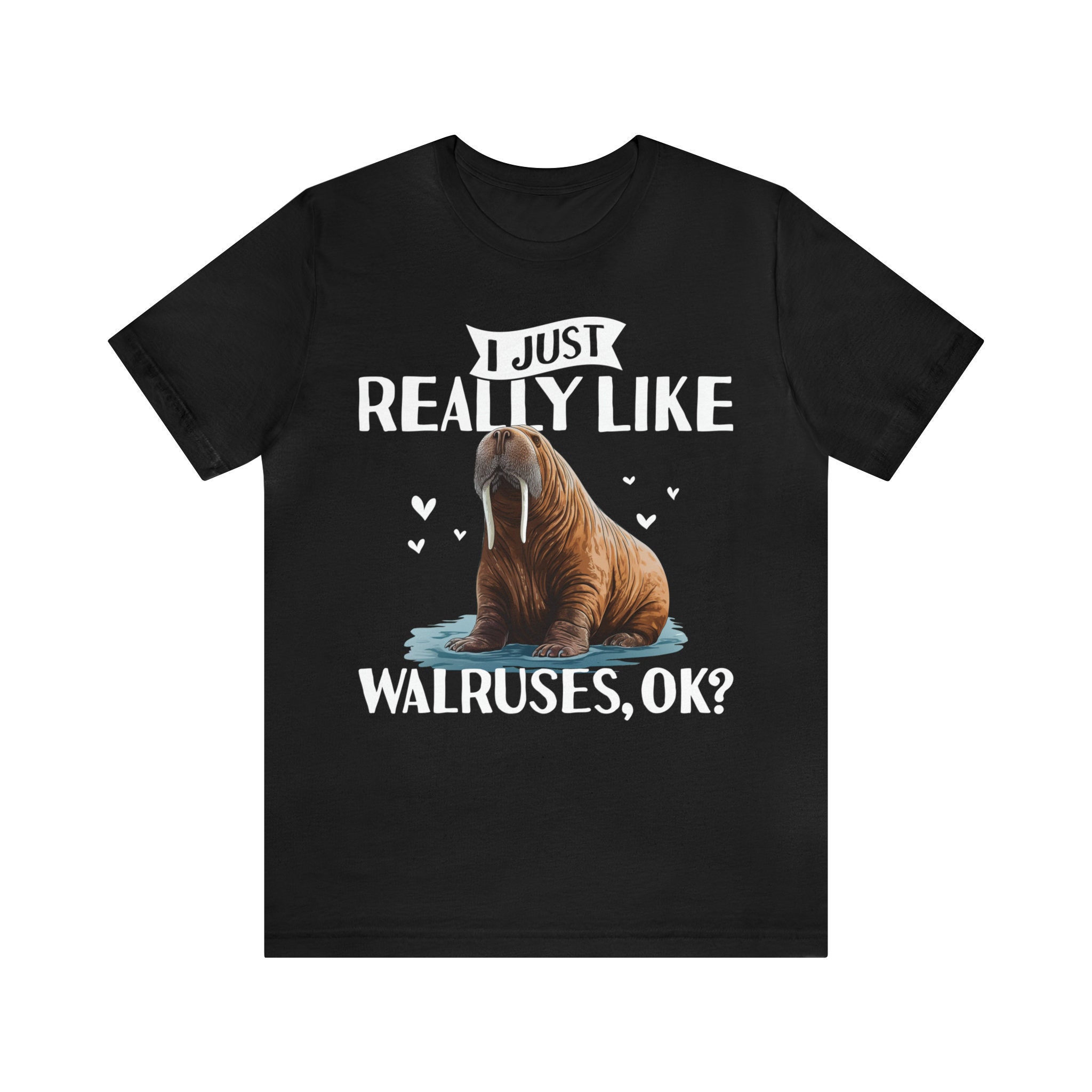 Camiseta divertida de morsa / Regalo de morsa para él y para ella / Camiseta para amantes de las morsas / Camiseta de animales del océano / Camiseta de criaturas marinas / Regalo de cumpleaños de morsa