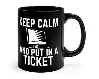 Tech Support Coffee Mug: Funny IT Gift for Geeks