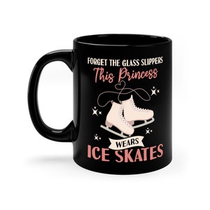 Funny Ice Skating Mug / Figure Skating Fan Gift Idea For Her / Ice Skating Lover Coffee Cup / Ice Skater Gifts / Cute Figure Skater Mugs