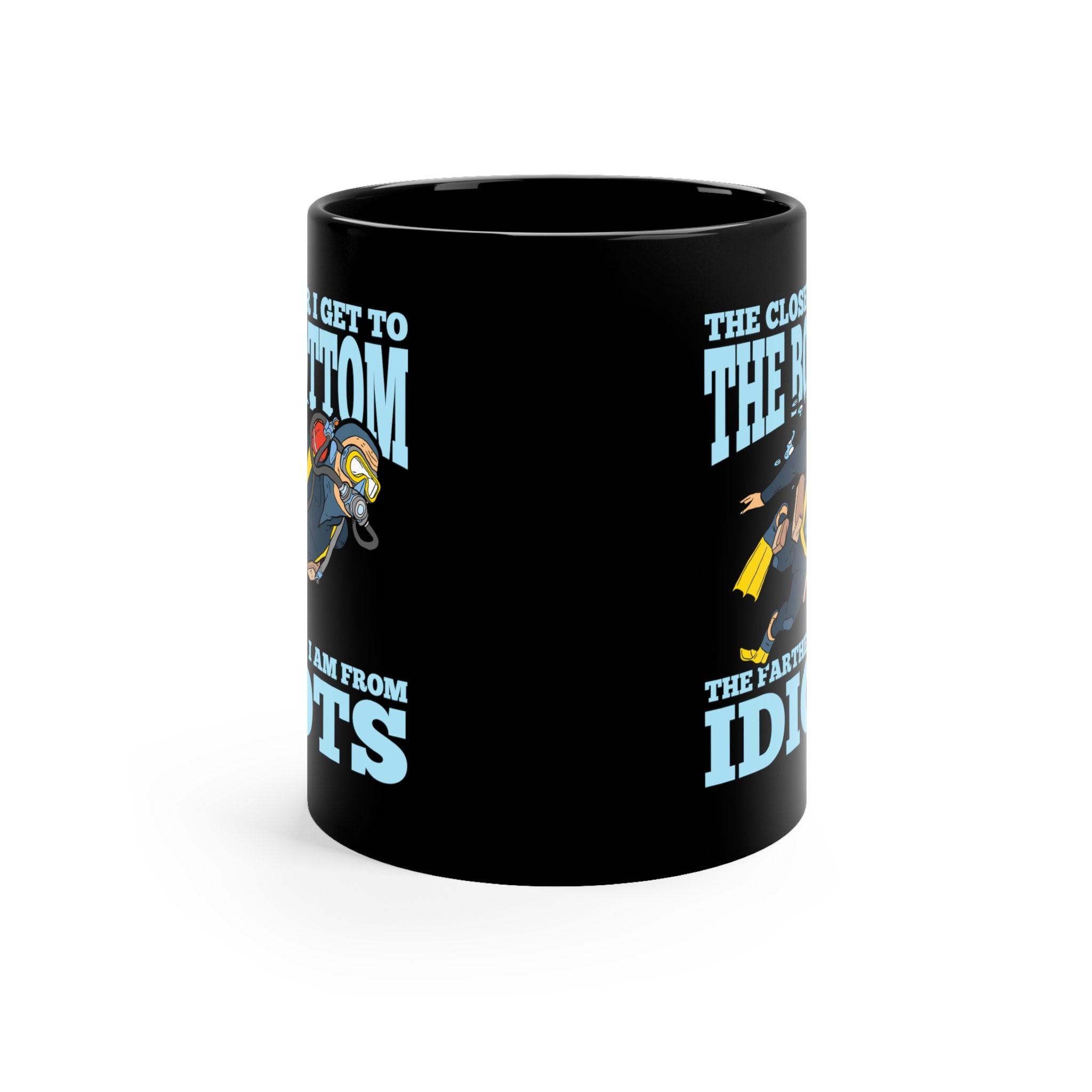 Drôle Plongée Sous-Marine Humour Plongeur Marin Tasse