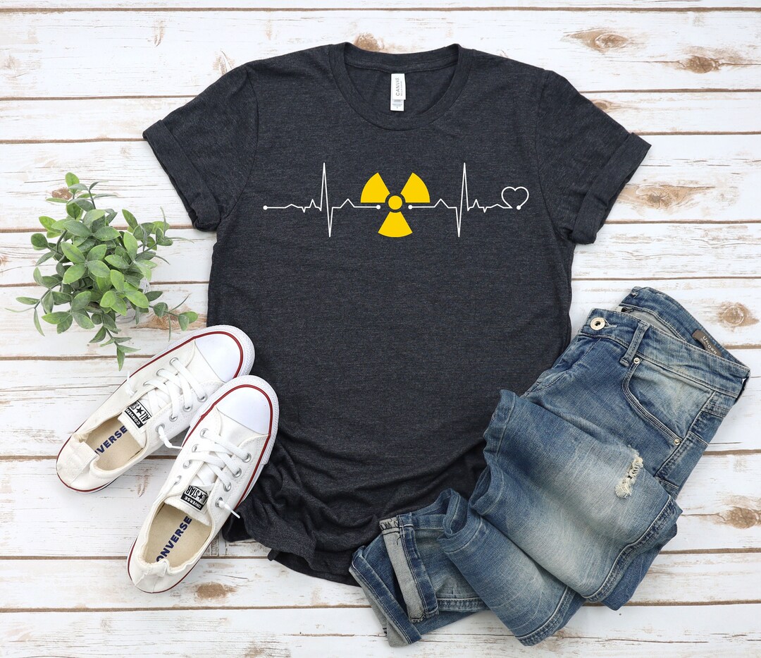 Radiology Tech Shirt: Heartbeat X-ray Rad Tee - Etsy