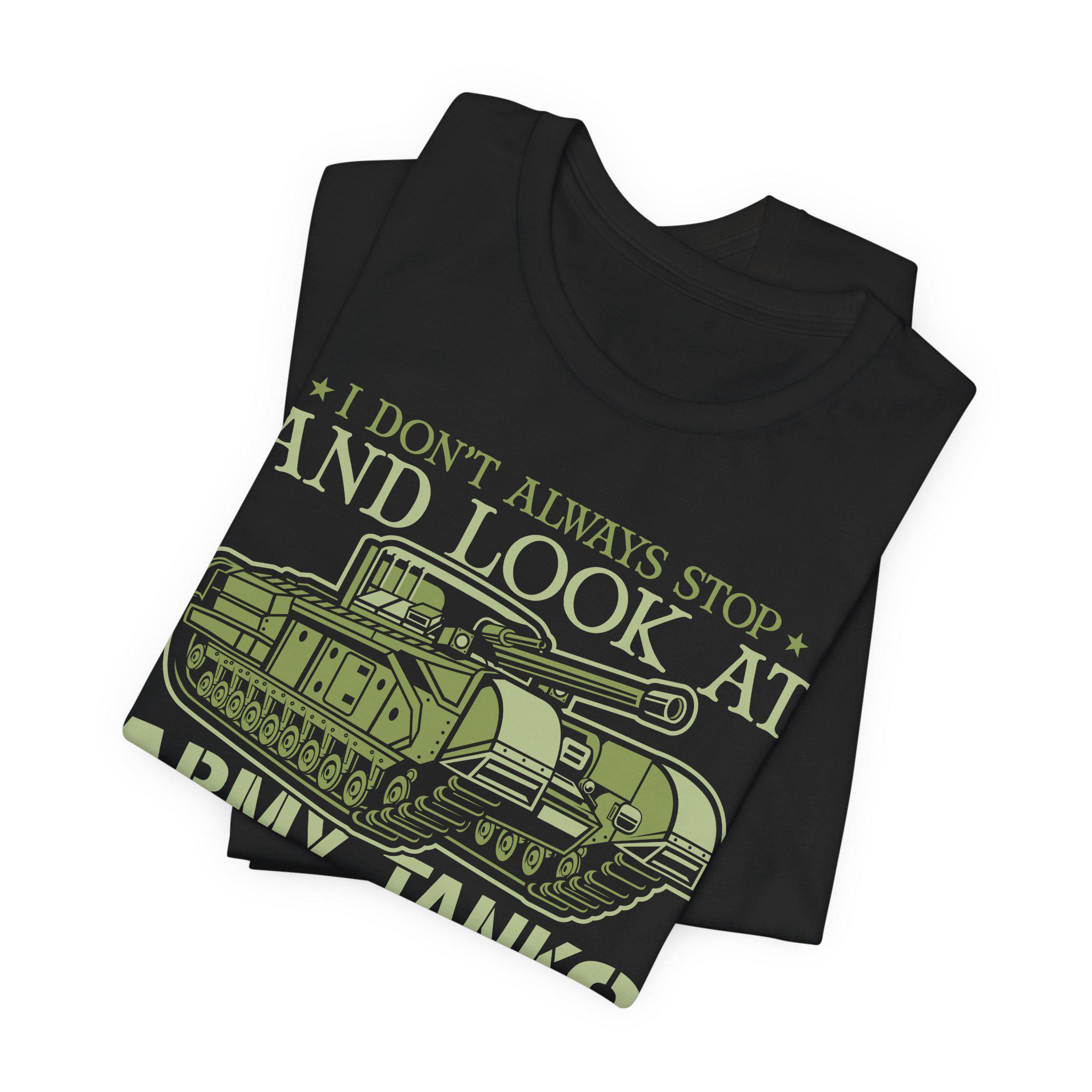 Regalo de tanque militar Camiseta divertida de operador de
