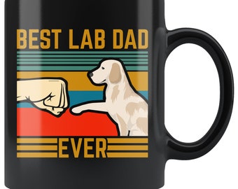Labrador Dad Coffee Mug: Ceramic Dog Lover Gift
