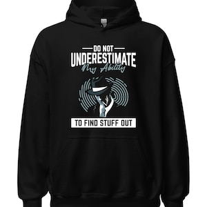 Funny Detective Hoodie: Armchair Sleuth Apparel