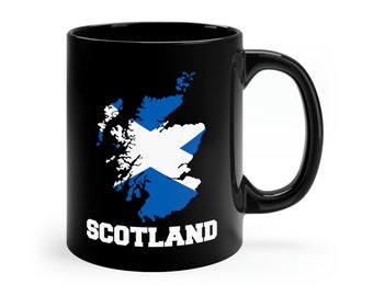 Scotland Flag Mug / Funny Scotland Coffee Mug / Scottish Gift For Him & Her / Scotland Cup / Scottish Birthday Present / Scotland Gift Idea