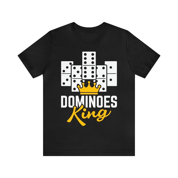 Dominoes King T-shirt: Funny Domino Player Gift - Etsy