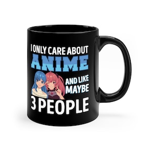 Anime Mug / Funny Anime Lover Coffee Mug / Japanese Anime Gifts For Him & Her / Anime Fan Mugs / Vintage Anime Cup / Anime Birthday Present