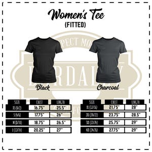 a women's tee shirt size guide