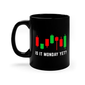 Is It Monday Yet Funny Stock Market Daytrader - Is It Monday Yet - Mug