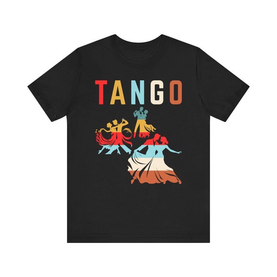 Dancing Ballerina Silhouette T-Shirt Retro Color Heart Tee Dancing Ballerina Silhouette T-Shirt Retro Color Heart Tee