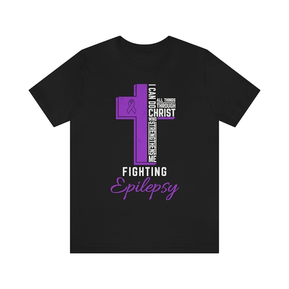 Epilepsy Awareness Cross Warrior Shirt Epilepsy Awareness Cross Warrior Shirt