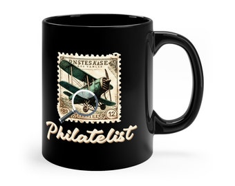 Philatelist Mug: Funny Stamp Collecting Gift