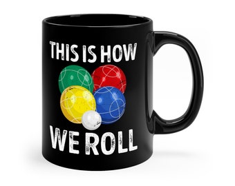 Funny Bocce Ball Coffee Mug Player Gift Sport Game Cup Italian Outdoor Team Fun