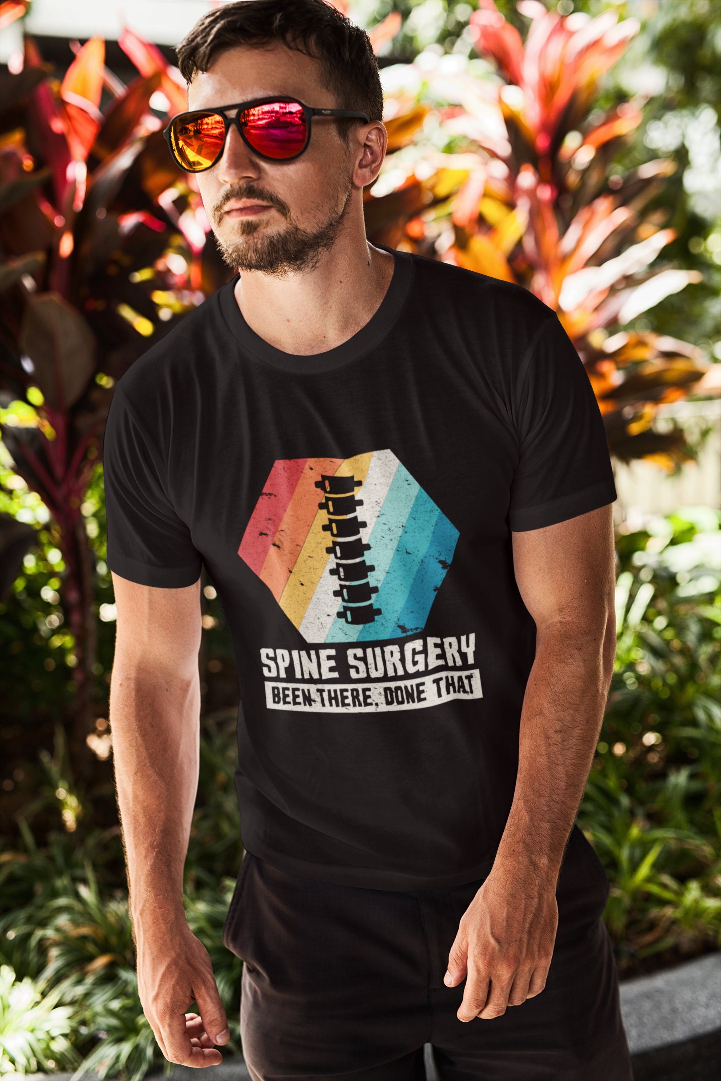 Spine Back Surgery Shirt Spinal Fusion Survivor T-shirt Gift