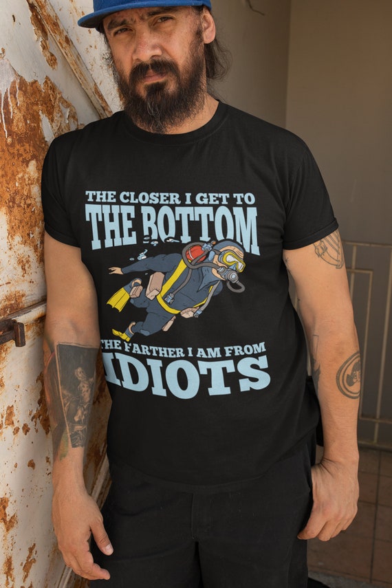 Diver Gift Funny Scuba Diving Coach Shirt for Him Her Deep