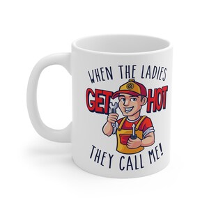 Funny HVAC Mug: Air Conditioning Tech Gift