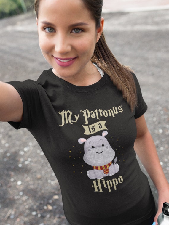 My Patronus Is A Hippo Shirt For Hippopotamus Lovers My Patronus Is A Hippo Shirt For Hippopotamus Lovers