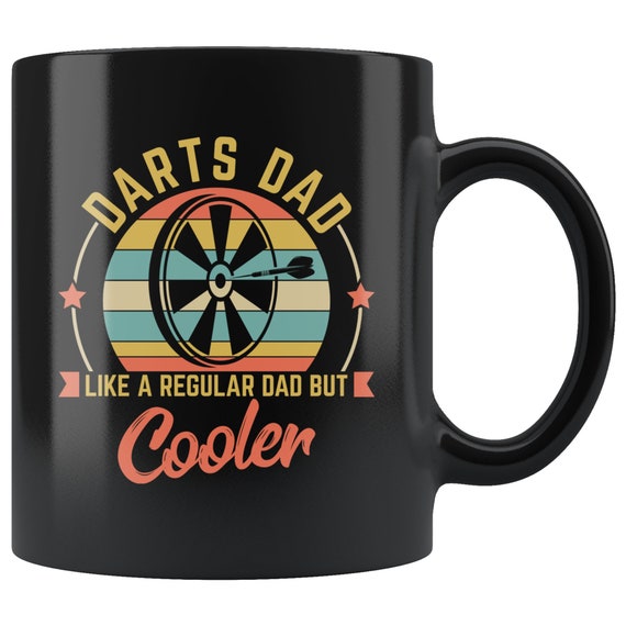 Darts Dad Coffee Mug / Darts Dad Gift / Darts Dad Cup / Darts Etsy