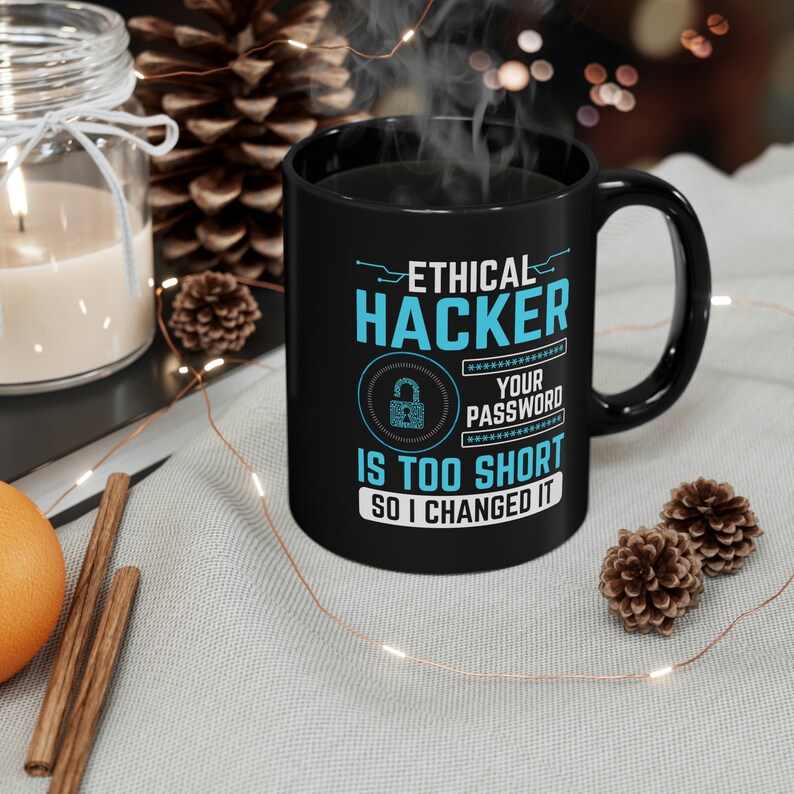 Ethical Hacker Mug: Funny Cyber Security Gift - Etsy